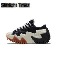 ราคา CONVERSE RUN STAR MOTION platform canvas shoes black (20930402350)