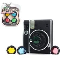 ราคา THETEAI ชุดกรองกล้องทันที 4 ชิ้น, การปรับสีที่มีสีสันตัวกรองเลนส์ระยะใกล้, ตัวกรองกล้องแบบพกพาหลากสีสําหรับ Fujifilm Instax Mini 40 อุปกรณ์ถ่ายภาพ (46507392589)