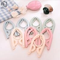 ราคา GANTUNGAN YMB 3 in 1 ไม้แขวนเสื้อพับได้แบบพกพาไม้แขวนเสื้ออเนกประสงค์ Simple Plain Magic Hanger (55956185349)