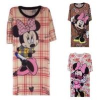 ราคา เดรสลายมินนี่ ผ้ารู (Size สาวอวบ) (13751755745)