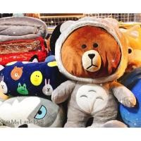 ราคา หมอนผ้าห่มบราวน์ (715106223)