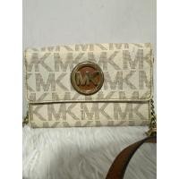 ราคา กระเป๋า ครอสบอดี้ MK สไตล์ WOC สีครีมแท้ (24731279705)