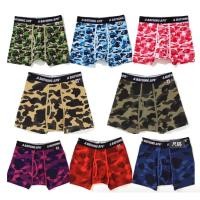 ราคา [ ส่งฟรี 828.-] พร้อมส่ง Boxer A Bathing Ape กางเกงชั้นใน BAPE ลายพราง หลากสี (40127133023)