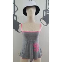 ราคา เสื้อสายเดี่ยวเกาะอกผ้ายืดแบรนด์แมงโก้ (8404127362)