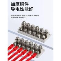 ราคา JDG Copper Grounding Block, 2-8 Positions A-Type, 304 Ground Bar, Tee Shape (49557397867)