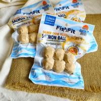 ราคา FishFit ลูกชิ้นปลาแซลมอนสอดไส้ชิ้นเนื้อปลาแซลมอนแท้ 100% (12418891919)