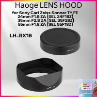 ราคา Haoge ฮูดเหลี่ยมโลหะ + ฝาครอบ สำหรับ Sony Carl Zeiss FE 35mm F2.8 / 55mm F1.8 / 24mm F1.8 (27687026785)