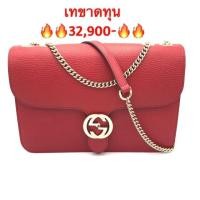 ราคา Used like new Gucci Interlocking Medium Shoulder (2277050701)