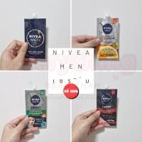 ราคา ครีมซอง นีเวีย เมน เซรั่ม Nivea Men Deep Acne Oil Clear / Extra Bright / Anti-Age 7 g. (27815726877)