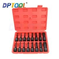 ราคา 16 PCS 1/2 Impact Socket Spline Bit Set Torx Driver Impact Socket Set (28593902495)