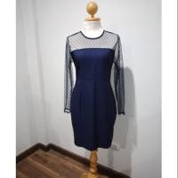 ราคา เดรสสั้นสีกรมงานป้าย Dress world (1337061357)
