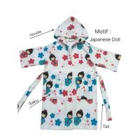 ราคา เสื้อคลุมอาบน้ําเด็ก ผ้าขนหนูกิโมโนสําหรับเด็ก 5-6 ปี - ผ้าขนหนูกิโมโน Lans (40077719144)