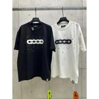 ราคา เสื้อยืดแขนสั้นผู้ชาย/ผู้หญิง ลายอักษร Gypsophila และโลโก้สีดำรอบคอ ทำจากผ้าฝ้ายแท้ สวมใส่ง่ายสำหรับทุกวัน (47657546647)