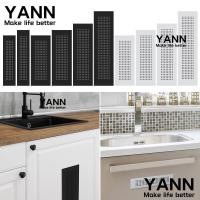 ราคา ยัน 2ชิ้น/เซ็ตระบายอากาศตกแต่ง,บานเกล็ดอลูมิเนียมระบายอากาศปก,ที่มีประโยชน์50/80มิลลิเมตรกว้างตาข่ายระบายอากาศสี่เหลี่ยมผืนผ้าหลุมเครื่องประดับเฟอร์ (49408337508)