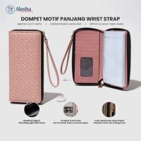 ราคา AZ.BAGSTORE 636 WOVEN MOTIF FINANCIAL WALLET / LONG ZIPPER WALLET / LARGE WALLET (50007135906)