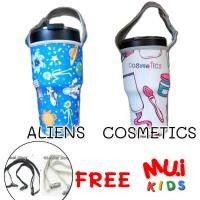 ราคา ถุงหิ้วแก้วเก็บความเย็น ฟรี!!สายเพิ่มความยาว กระเป๋าใส่แก้วน้ำ ถุงแก้วเก็บความเย็น By Muikid (4941252703)