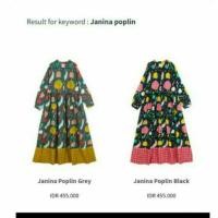 ราคา Janina Dress Poplin สีดํา (8741025732)