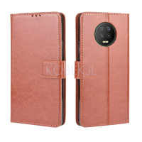 ราคา Infinix Note 7 กระเป๋าสตางค์หนัง PU ช่องใส่การ์ดฝาครอบ Infinix Note 7 Lite Note7 Note7Lite InfinixNote7 Stand Holder Flip Case (42666351910)