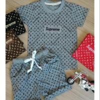 ราคา ชุดเซ็ทSupremeขาสั้น (956560663)