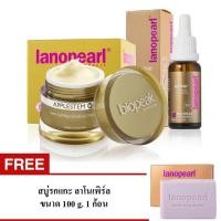 ราคา Lanopearl Apple Stem Q10 50g. + Serum PHD 60% 25ml. Free สบู่รกแกะ (59131488)