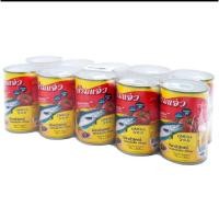 ราคา แพ็ค10กระป๋อง สามแจ๋ว ปลากระป๋อง ซาร์ดีน 155 กรัม Samjaew Sardines in Tomato Sauce (22346538139)