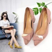 ราคา พร้อมส่ง รองเท้าคัชชูปลายแหลม (696432925)