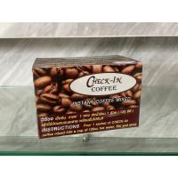 ราคา Check-in Coffee กาแฟ เช็คอิน กาแฟสำหรับสำหรับท่านชาย (10ซอง/กล่อง) ของแท้ 100% (24624973546)
