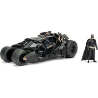 ราคา Jada Academy 2008 Dark Knight Batmobile & Batman – 1/24 Scale Die-Cast Vehicle & Figure จาก Hollywood Rides (26084395554)