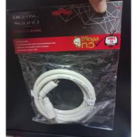 ราคา สายอากาศทีวี สายทีวีคอนโด TV RF Cable สีขาว ยาว 1.5เมตร ใช้ทองแดงบริสุทธิ์ นำสัญญาณได้ดี พร้อมชีลหุ้มป้องกันสัญญาณรบกวน (27594362795)