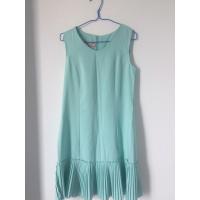 ราคา เดรสสีเขียวฟ้า สีสดใส มือสอง (2954965001)