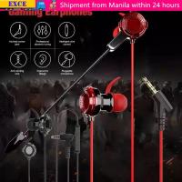 ราคา หูฟัง EXCE พร้อมไมโครโฟน, In Earplug Handfree สเตอริโอเบสหูฟังแบบมีสาย, หูฟังสําหรับเล่นเกมเครื่องช่วยฟังคุณภาพสูงกีฬาหูฟังพีซีโทรศัพท์มือถือ (50057850753)