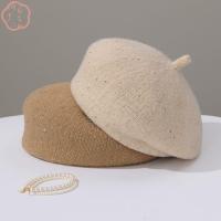 ราคา หมวกเบเร่ต์กันลมปักเลื่อม MIOSHOP เหมาะสำหรับฤดูหนาว (29292278390)