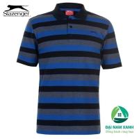 ราคา เสื้อยืดโปโลผู้ชาย Slazenger Pique ไซส์ยุโรป (สีกรมท่า) (44754189570)
