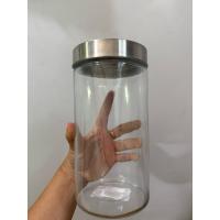 ราคา *โหลแก้ว *ทรงกระบอก *1.7ลิตร *ฝาแสตนเลส #โหลหมักดอง #โหลปลากัด (28391373416)