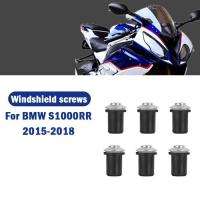 ราคา Motorcycle 6x Suit Front Windshield Screw For BMW S1000RR S1000 RR 2015 2016 2017 2018 Accessories (52207060387)
