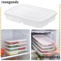 ราคา ROSEGOODS 1 ชิ้นตู้เย็นเก็บอาหาร Crisper, การเก็บรักษาผักผลไม้เนื้อแช่แข็งแช่แข็งแช่แข็งกล่องเก็บ, กล่องปิดผนึกช่องไตรมาสเตรียมจานสดแบ่งจัด (43561351558)