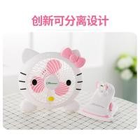 ราคา Kitty พัดลมตั้งโต๊ะ ขนาด 8 นิ้ว USB พกพาสะดวก (สามารถต่อกับแบตสำรองได้)mini fan (1961535411)