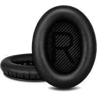 ราคา แผ่นรองหูฟังทดแทนมืออาชีพสําหรับ Bose QuietComfort 35 QC15 QC25 QC2 QC35/ Ae2 Ae2i Ae2w SoundTrue & SoundLink หูฟังครอบหู/หนังโปรตีนแบบนุ่ม (สีดํา) (57707400007)