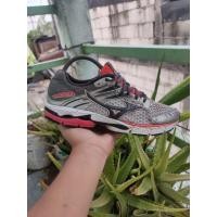 ราคา Mizuno Wave Inspire 9 Silver Tennis Badminton Volleyball รองเท้าผ้าใบในร่ม Size 39 (40828831552)