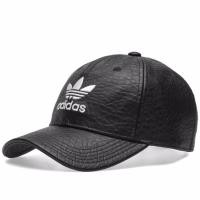 ราคา Adidas Originals BK6967 Crackled Leather Logo Cap (Black) (393201183)