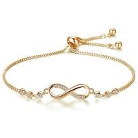ราคา LUXURY✨ สร้อยข้อมือ เพชร กำไรข้อมือ (อินฟินิตี้/Infinity) ♾️ ของแท้ 100% (25562496793)