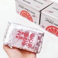 ราคา [พร้อมส่ง]Eundan Vitamin C 100 mg ขนาด 1 กล่อง/12 ห่อ ของแท้ 100% (10313826460)