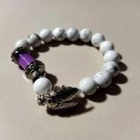 ราคา สร้อยข้อมือหินฮาวไลท์ สีผึ้งครูบากฤษณะ (2187571641)