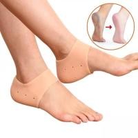 ราคา Silicone Heel Pads รองช้ำ ซิลิโคนรองส้นเท้า ซิลิโคนถนอมส้นเท้า แก้ปวดส้นเท้า รองช้ำ ส้นเท้าแตก ฟรีไซส์ comfort ถุงเท้า (50455762475)