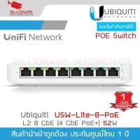 ราคา UBIQUITI USW-Lite-8-POE UniFi 8-Port L2-Managed Gigabit Switch, with 4 Port PoE+ IEEE 802.3af/at 52W (40250311254)