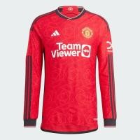 ราคา Adidas เสื้อฟุตบอล Manchester United 23/24 Long Sleeve Home Jersey | Team Collegiate Red ( IP1729 ) (25060308154)