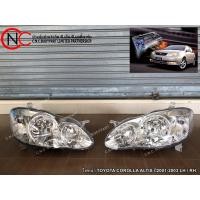 ราคา ไฟหน้า TOYOTA COROLLA ALTIS ปี2001-2003 (เกรดเทียบแท้ - ของใหม่) (15214929108)