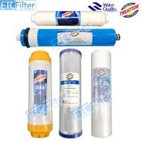 ราคา ชุดไส้กรองน้ำ RO Treatton 50 75 100 และ 150 GPD 5 ขั้นตอนTREATTON ทั้งชุด มี Rasin(กำจัดหินปูน) (4515931330)