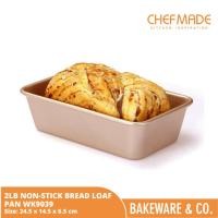 ราคา Chefmade กระทะขนมปัง 900g - กระทะก้อนไม่ติด แชมเปญโกลด์ ขนาดใหญ่ (45804187356)