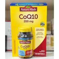 ราคา Nature Made CoQ10 200mg 140Softgels,ต่อต้านริ้วรอย,การปกป้องหัวใจ,เพิ่มภูมิคุ้มกัน,สุขภาพการเจริญพันธุ์ (53307259281)